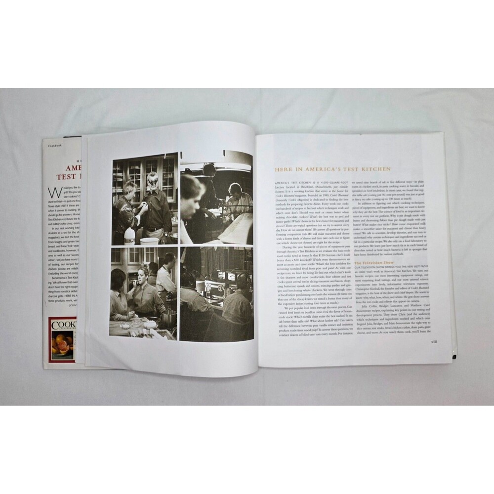 Here in America's Test Kitchen Cookbook | 2003 Cook's Illustrated | Hardcover - Picture 11 of 16